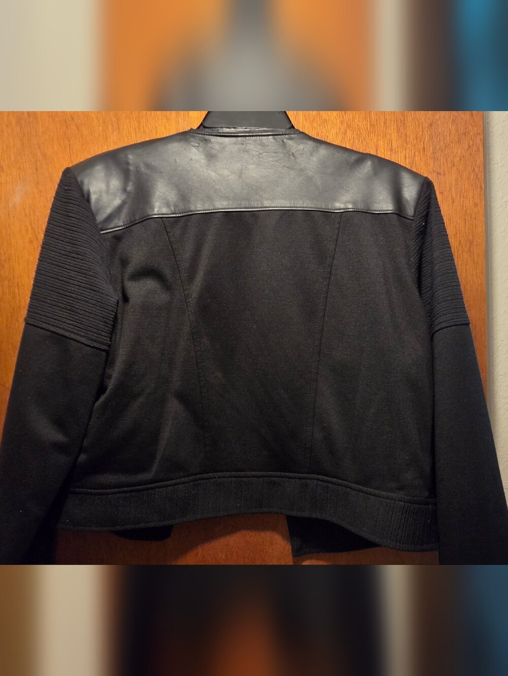 Kardashian Kollection Black Cropped Blazer Jacket - Picture 8 of 8